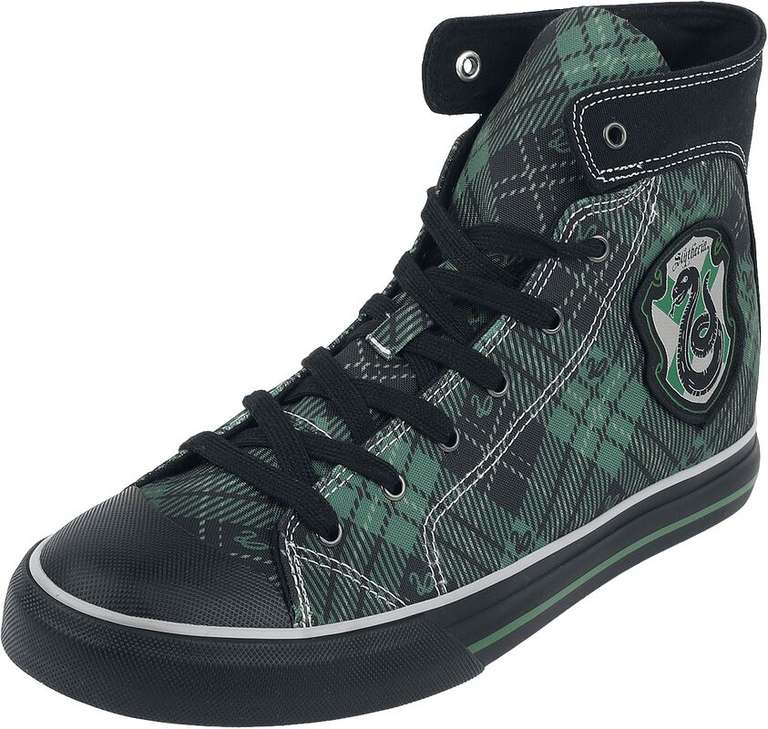 Harry Potter Slytherin, Hufflepuff, Gryffindor & Ravenclaw Sneakers (High) Now £16.99 + Delivery £3.99 @ EMP