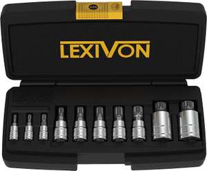 LEXIVON LX-145 XZN Triple Square Spline Bit Socket Set @ Store4PC-UK / FBA