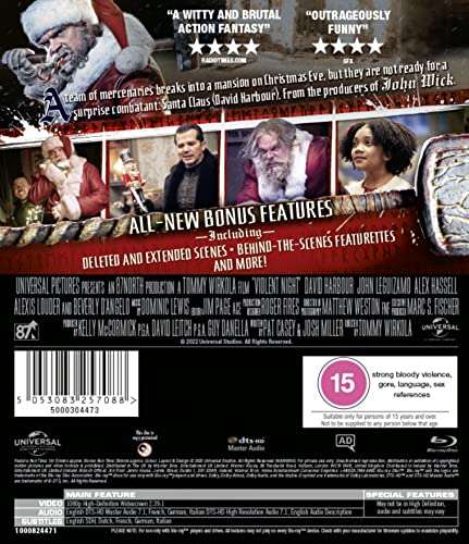 Violent Night [Blu-ray] £9.99 @ Amazon