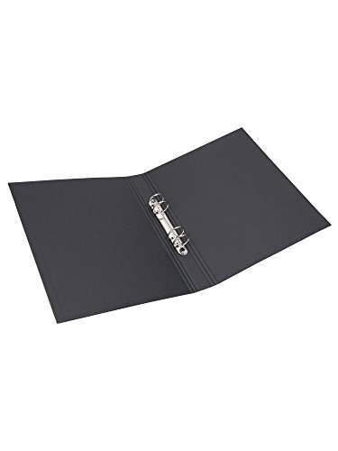 Bigso Box of Sweden 796145680 Fibreboard Ring Folder Dark Grey 25 x 4.8 x 31.5 cm