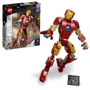 LEGO Super Heroes 76206 Iron Man Figure, Avengers: Age of Ultron Set, 9+ - £27.99 +Free delivery @ eBay / official_lego_reseller