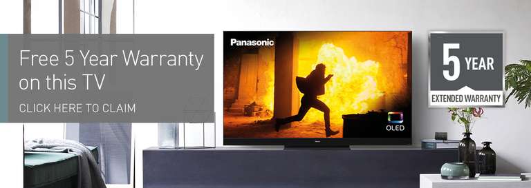 Panasonic TX-55LZ1500B 55" OLED 4K HDR Smart TV, Dolby Atmos 5 yr Guarantee £1276 Delivered at checkout @ Hughes