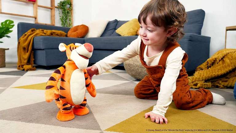 Fisher-Price Disney Winnie the Pooh - Your Friend Tigger Feature Plush £13.49 @ Smyths (click and collect only)