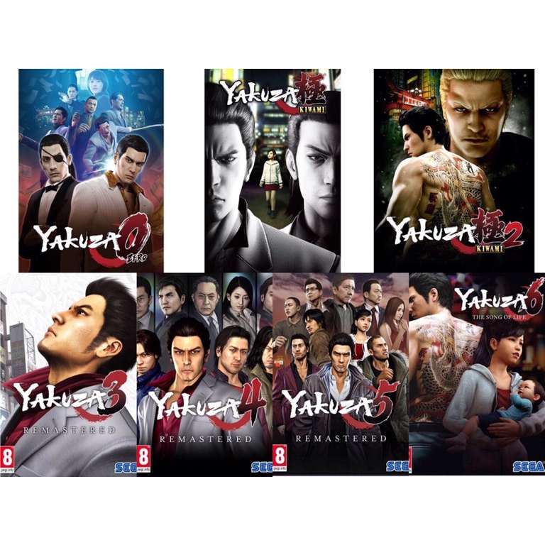 Xbox: Yakuza 0, 1, 6 - £4.49 each/ Yakuza Kiwami 2 - £5.39/ The Yakuza Remastered Collection - £12 @ Xbox