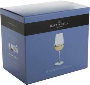 Dartington Crystal ST3464/2/6PK Select White Wine glasses Pack of 6 - £17.15 @ Amazon