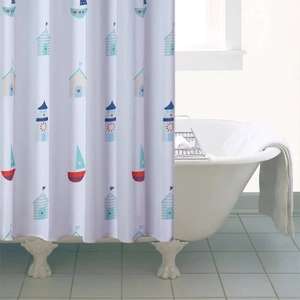 Beach Hut Shower Curtain £6.00 Click & Collect @ Homebase