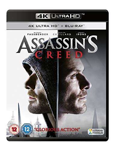 Assassin's Creed 4k Ultra-HD [Blu-ray] £4.97 @ Amazon