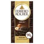 Ferrero Rocher Bar 90g (White & Hazelnut / Milk & Hazelnut / Dark & Hazelnut) - £1.60 (Clubcard Price) @ Tesco