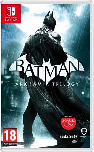 Batman. Arkham trilogy. 3 switch games included