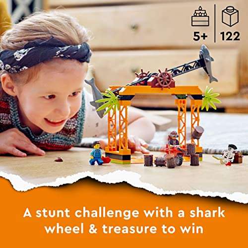 LEGO 60342 City Stuntz The Shark Attack Stunt Challenge £10 with voucher @ Amazon