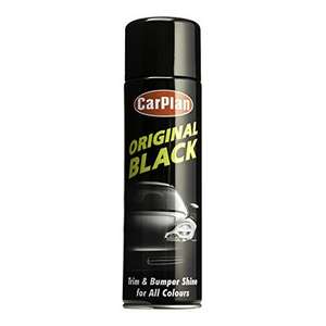 Car Plan Original Black - Trim & Bumper Shine, 500 ml