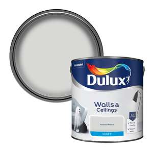 Dulux Emulsion Wall and Ceiling Paint 2.5l - £11.25 with code & click & collect @ Wickes