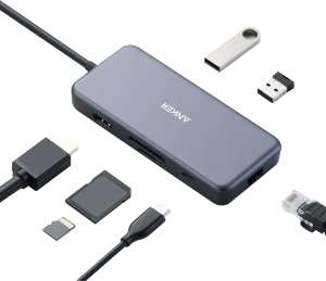 Anker USB C Hub, PowerExpand+ 7-in-1 USB C Adapter @ AnkerDirect / FBA