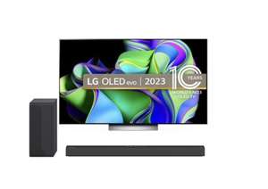 Free soundbar with selected OLED TVs - Including LG OLED evo C3 55" TV & S60Q Soundbar & Others