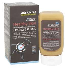 Vet's Kitchen - Healthy Skin Supplement - Gravy with Omega 3 and Oats - Advanced Nutrition for your Adult Dog - 300ml £2.72 at Amazon