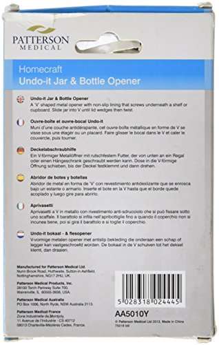 Homecraft Undo-It Jar Opener , Kitchen Aid For Limited Strength Users (Eligible for VAT relief in the UK)