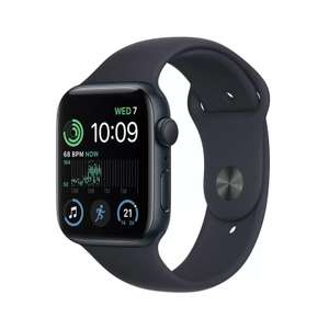 Apple Watch SE GPS, 44mm Midnight Aluminium Case with Midnight Sport Band
