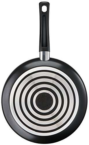 Tefal Aluminium Non-Stick 20cm & 28cm Frying Pan Twin Pack, Black £19.99 @ Amazon