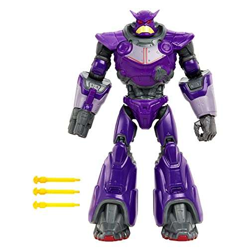 Disney and Pixar Lightyear Large Scale Blaster Attack Zurg Action Figure, 12 Inch Scale