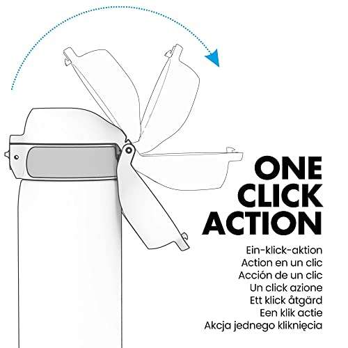 Ion8 Leak Proof Slim Water Bottle, BPA Free 500ml £7.99 @ Amazon
