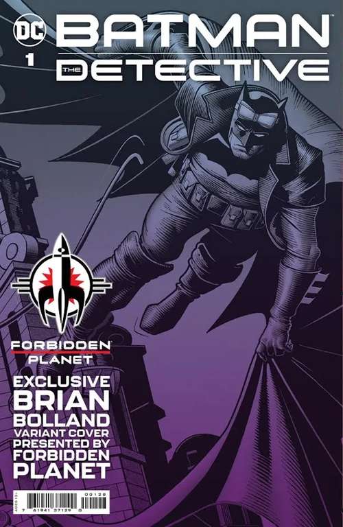 Batman: The Detective 1 (Forbidden Planet Exclusive Bolland Three Variant Set) Only 1000 Produced £5.28 delivered @ Forbidden Planet
