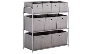 Argos Home Short Shelving Unit - Grey £19 + Free click and collect in Limited Locations @ Argos