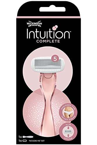WILKINSON SWORD - Intuition Complete For Women | Smooth Shave | Razor Handle + 1 Blade Refill - £3.75 @ Amazon