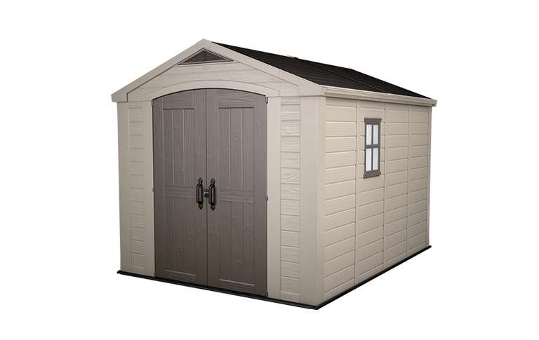 Factor Shed 8x11ft - Brown £1062.50 at Keter