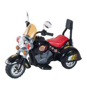 HOMCOM Electric Kids Ride On Toy Child Motorbike w/ 3 Wheels Kid Play £50.39 with code (UK Mainland) at ebay / mhstarukltd