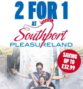 Buy One Get One Free Rider Wristband via purchase of newspaper (Reach PLC Brands e.g Daily Mirror) @ Southport Pleasureland