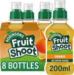 Robinsons Fruit Shoot Fruit Juice, Orange, 8 x 200ml ( 20% voucher and subscribe and save available - as low as £1.30)