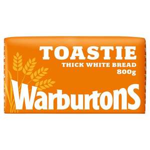 Warburtons Toastie 800g for 35p @ Company Shop