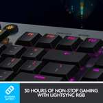 Logitech G915 LIGHTSPEED Wireless Mechanical Gaming Keyboard with low profile GL-Tactile key switches, LIGHTSYNC RGB, Ultra thin design