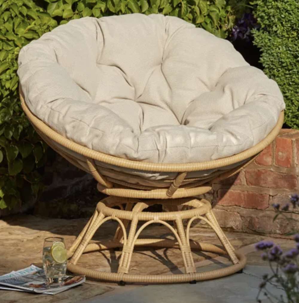 Tahiti Snug Swivel Seat for £99.50 (+£9.95 Delivery) @ Dunelm | hotukdeals