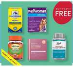 Buy One Get One Free on selected vitamins (Online Only for 24 Hours) (£1.50 Click & Collect under £15 spend) @ Boots