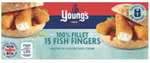 15 Pack Young's 100% Fillet Breaded Fish Fingers - £1.69 @ Farmfoods