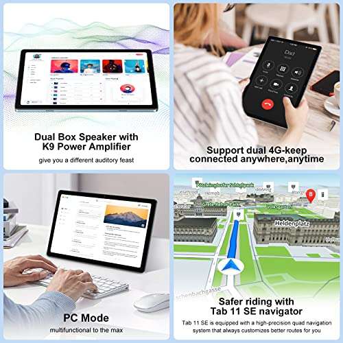 Blackview Tab11 SE 10.36" 2K FHD+IPS 14GB RAM 128GB ROM 7680mAh - £169.99 with voucher Sold by Furike Shop and Fulfilled by Amazon