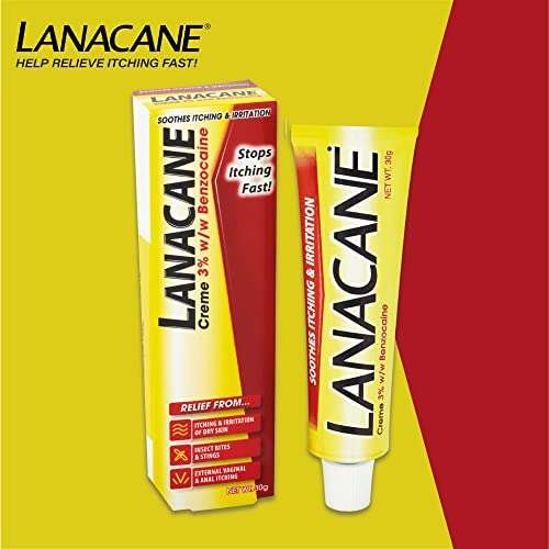 Lanacane Medicated Creme Tube 30g (or 94p/84p on Subscribe & Save)