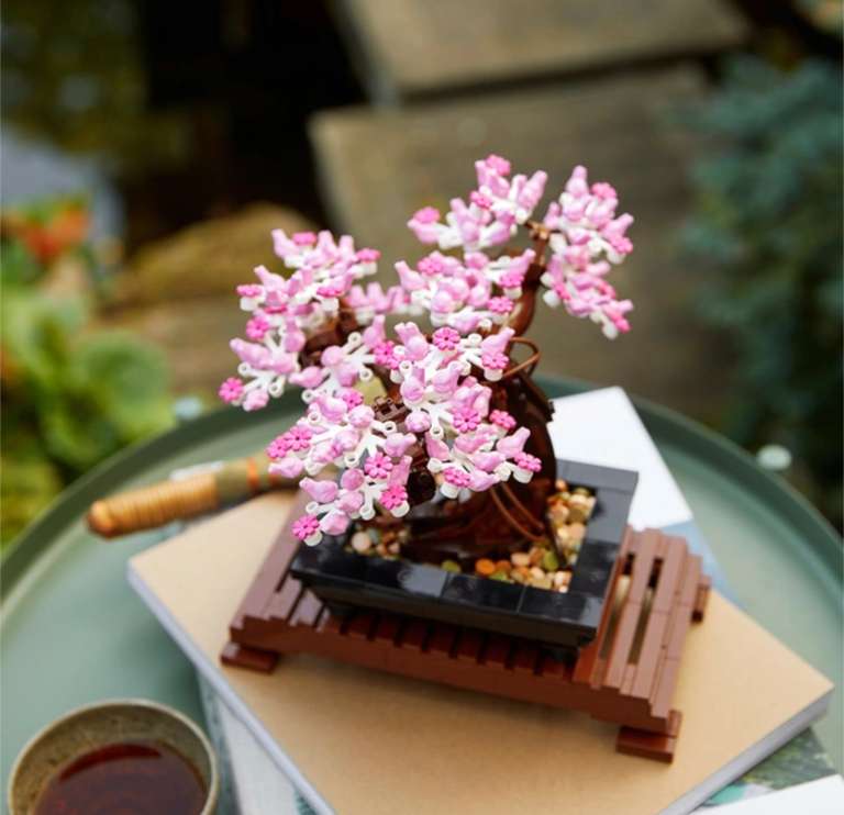 LEGO Icons 10281 Botanical Collection Bonsai Tree Flowers Set for ...