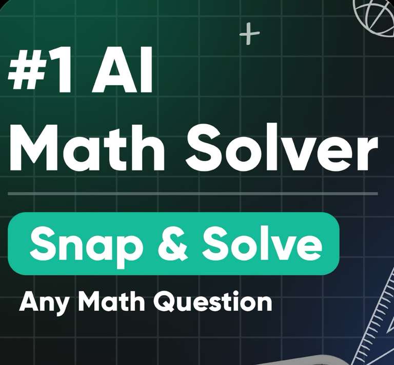 Ai Math Solver & Scanner iOS App | hotukdeals
