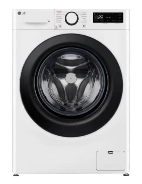 LG 11kg Washing Machine F4Y511WBLN1 1400rpm w/signup and carer discount