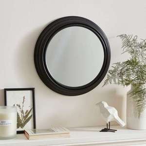 Round Mirror 30cm - £2 (free collection - selected locations) @ Dunelm