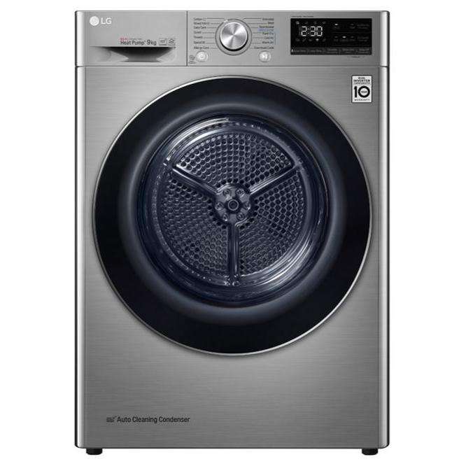 LG V9 FDV909S WIFI Connected 9KG Heat Pump Tumble Dryer - Silver - NOW £599 with code @ Appliances Electronics