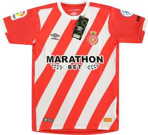 2018-19 Girona Home Shirt *BNIB* Boys - £9.28 delivered (with code) @ Classic Football Shirts