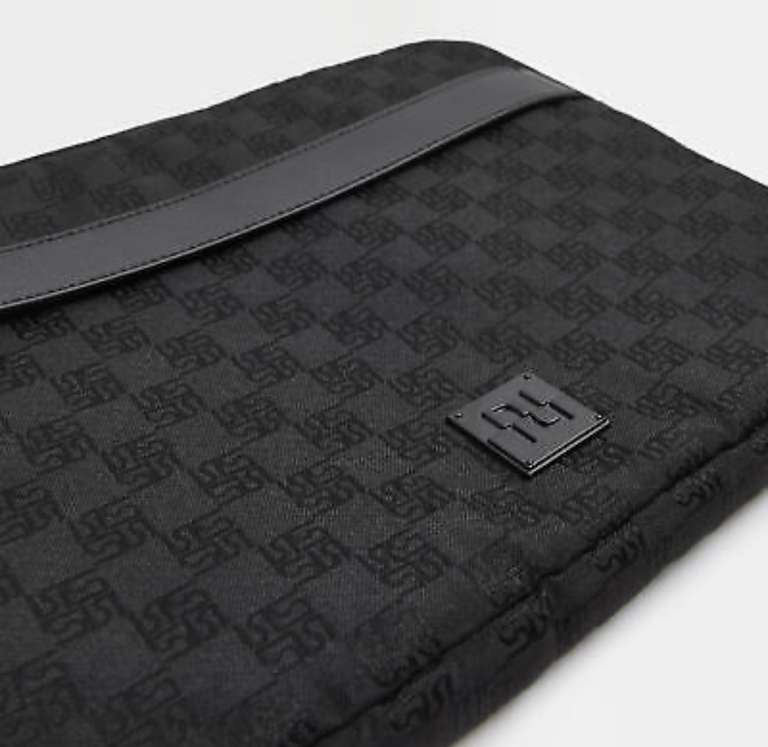 River Island Black Chequerboard Tablet Case Full Zip Bag £7 + free delivery @ Riverislandoutlet / Ebay