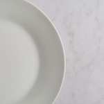 White Rim 12 Piece Dinner Set - Free Click & Collect