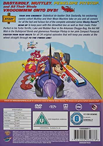 Wacky Races: The Complete Series DVD - £7.22 Prime Exclusive @ Amazon