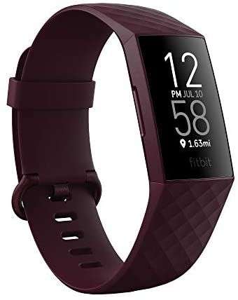 Fitbit Charge 4 - Rosewood - Advanced Fitness Tracker with GPS, Swim Tracking - £79 @ Amazon