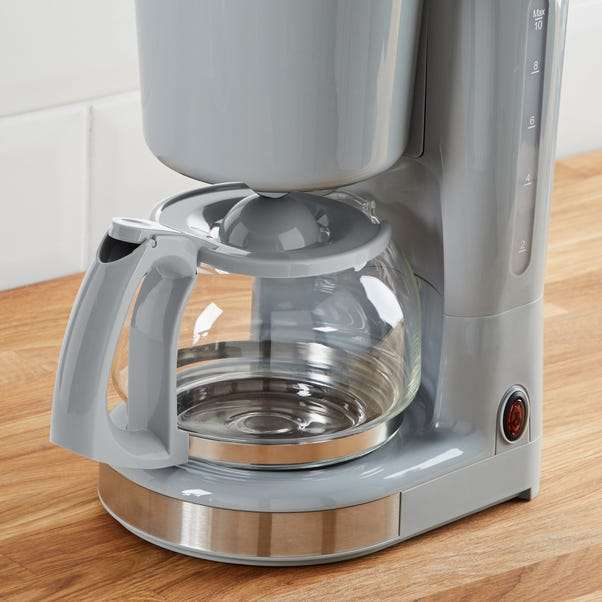 730W-870W Grey Coffee Machine - Free C&C