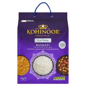 Kohinoor Extra Flavour Basmati Rice 5Kg /Platinum Clubcard Price